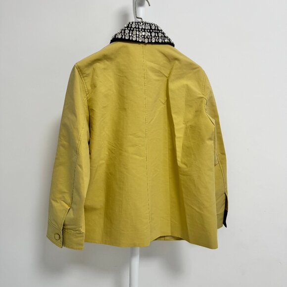 Veronica Beard Arlen Dickey crystal-embellished coated-cotton coat - Picture 4 of 12